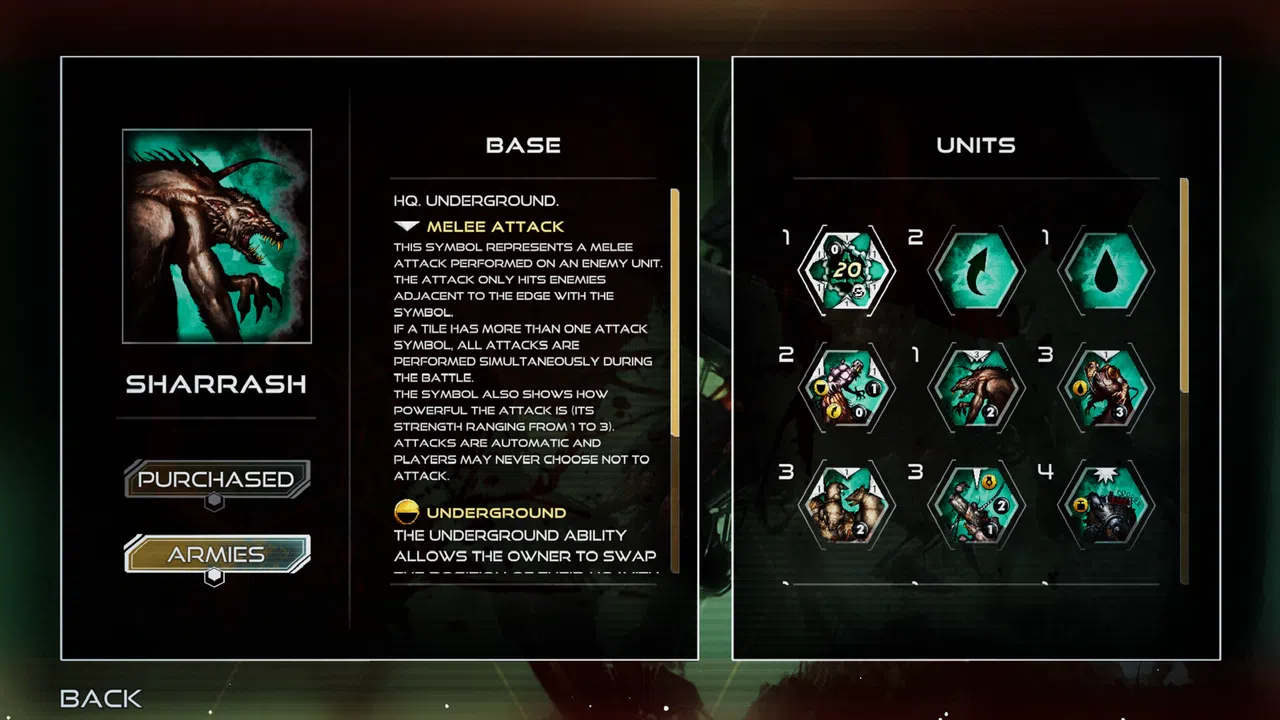 Neuroshima Hex - Sharrash Screenshot 0