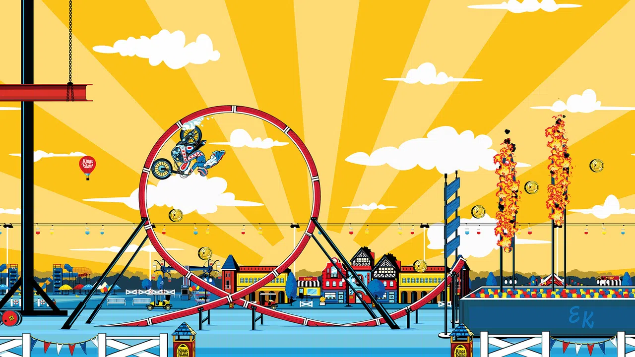 Evel Knievel Screenshot 1