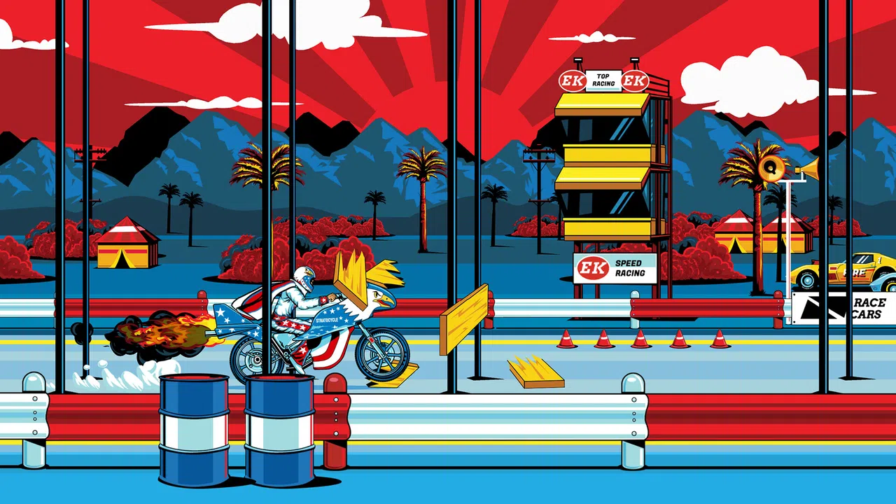 Evel Knievel Screenshot 2