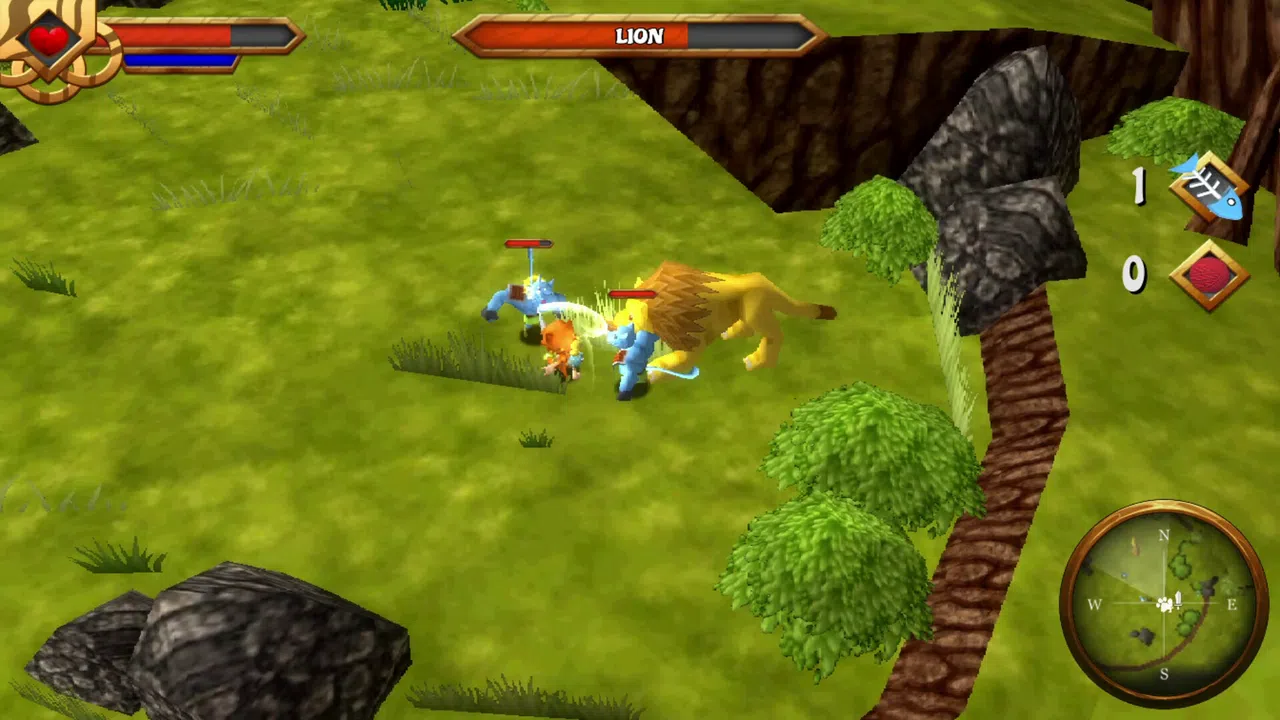 Georgie-Yolkie 64 - The Furry Tale Screenshot 10