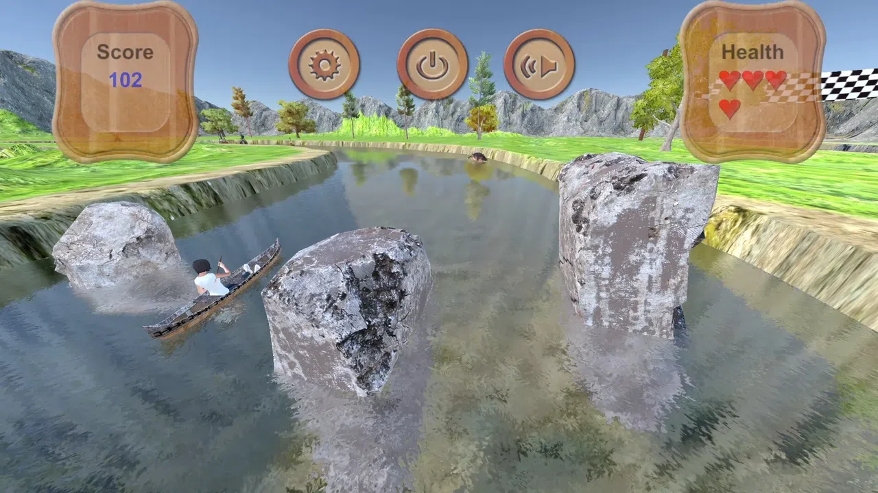 Canoe Dodge Screenshot 0