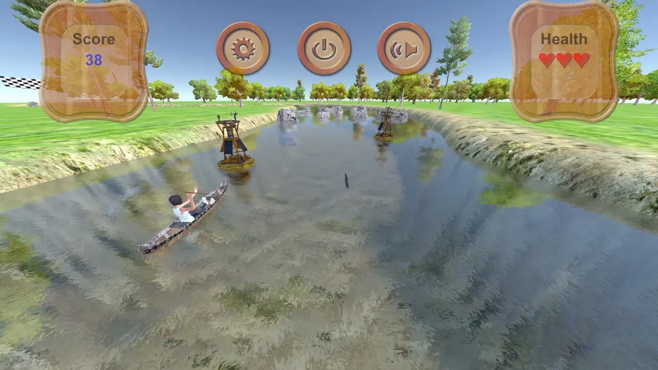 Canoe Dodge Screenshot 1