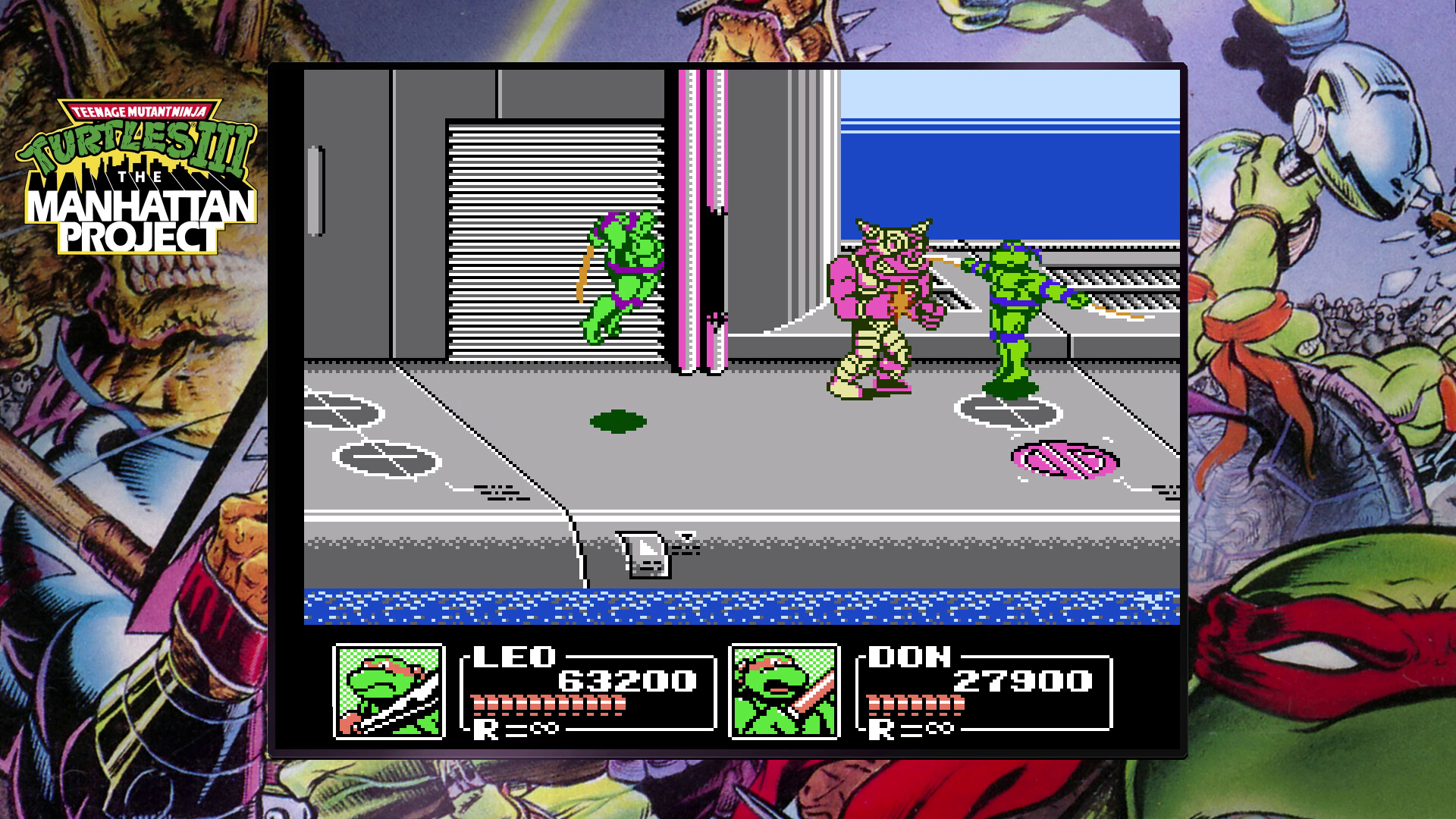 Teenage Mutant Ninja Turtles: The Cowabunga Collection Screenshot 9