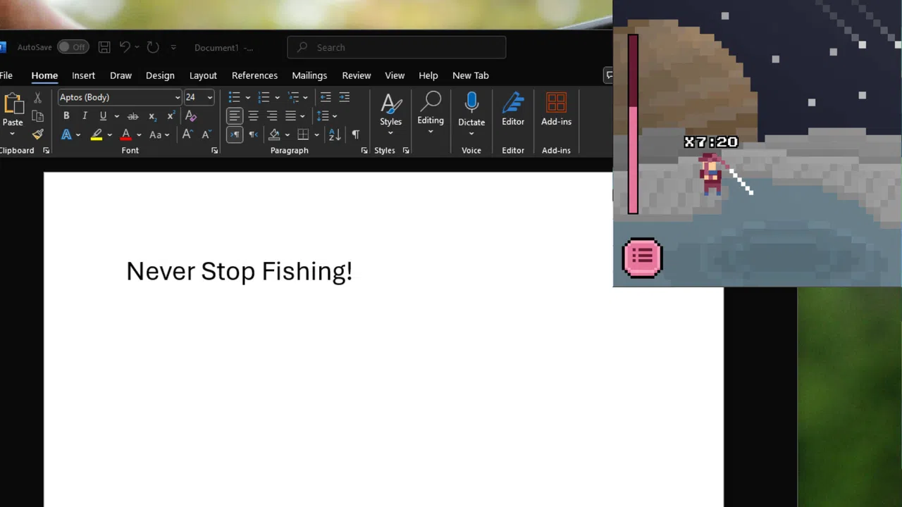 Strange Shores: Social Desktop Fishing Screenshot 2