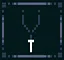 His sternness. icon