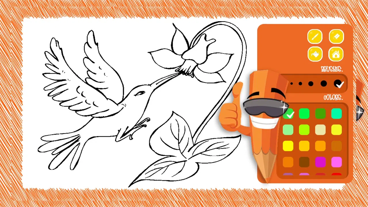 Bird Coloring Screenshot 1