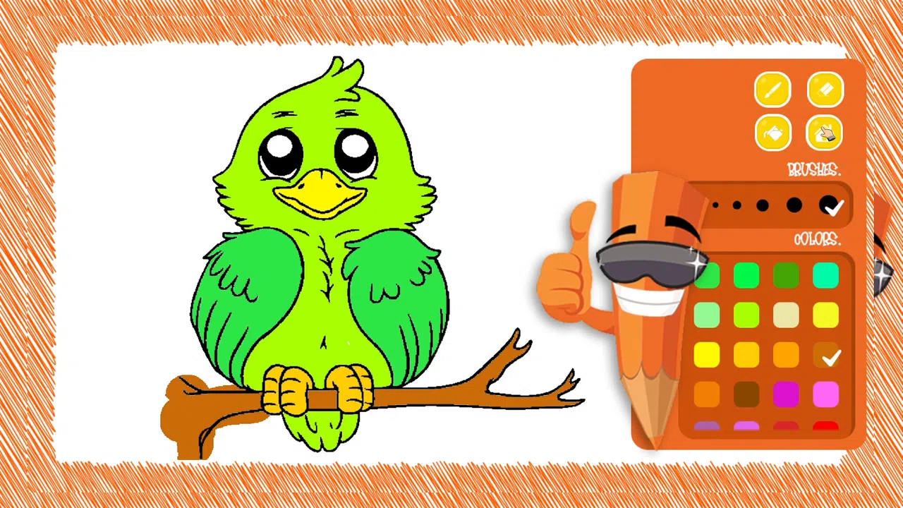 Bird Coloring Screenshot 5