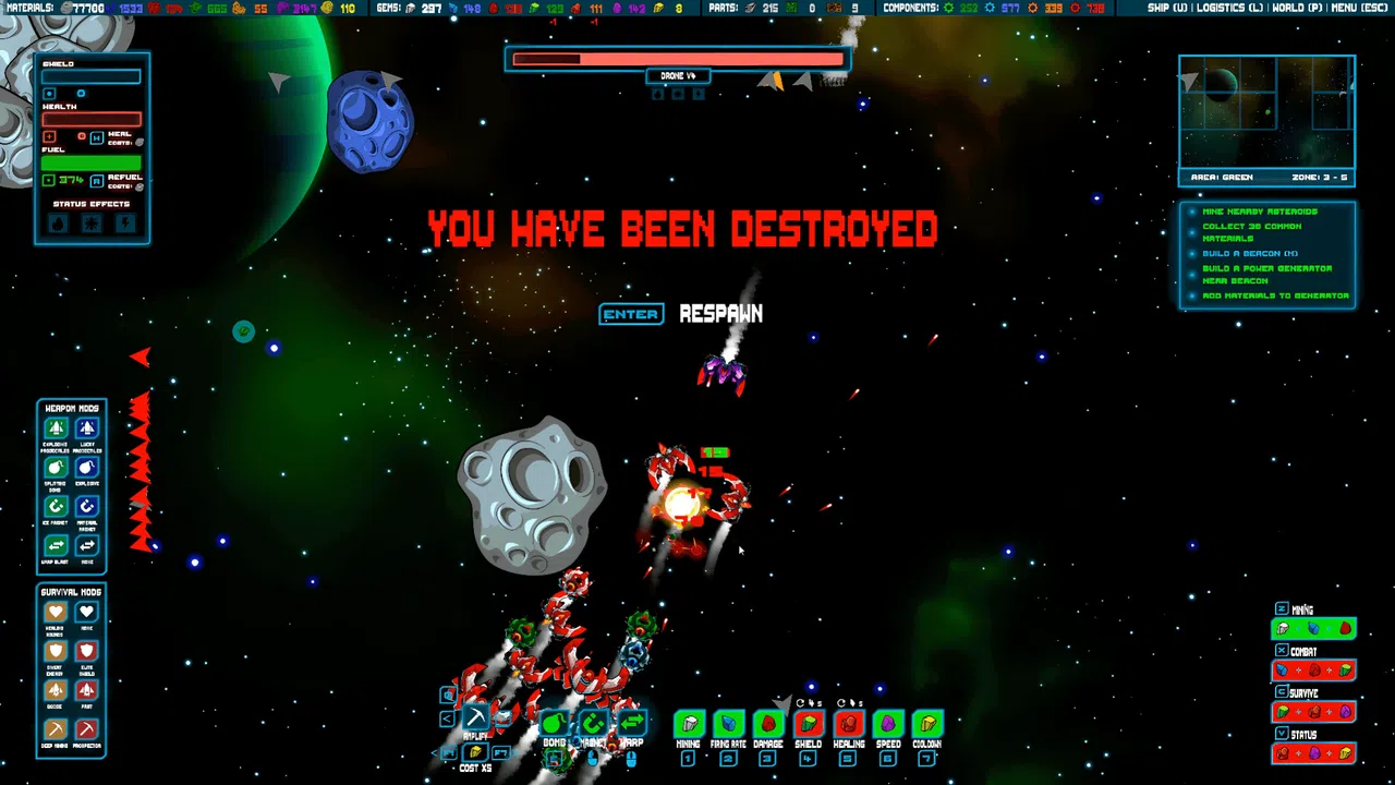 SPACEROCKS Screenshot 3