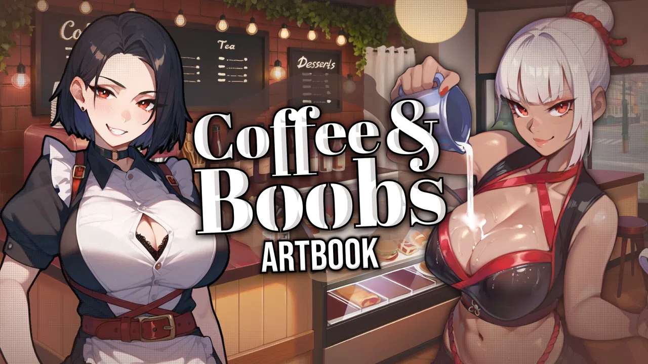 Coffee & Boobs - Digital Artbook Screenshot 0