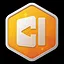 Hard - working little bee icon