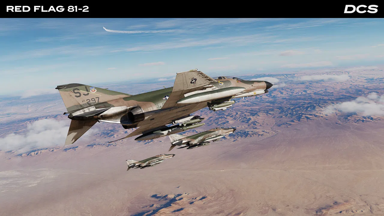 DCS: F-4E Red Flag 81-2 Campaign by Reflected Simulations Screenshot 15