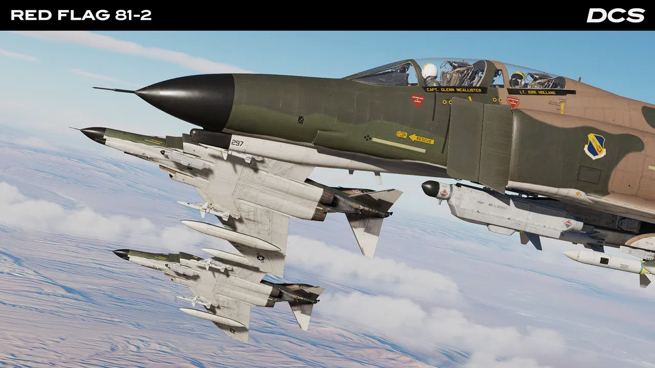 DCS: F-4E Red Flag 81-2 Campaign by Reflected Simulations Screenshot 9