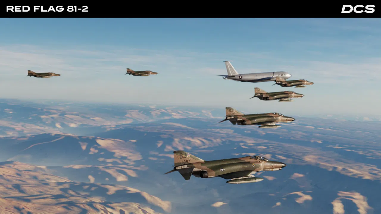 DCS: F-4E Red Flag 81-2 Campaign by Reflected Simulations Screenshot 10