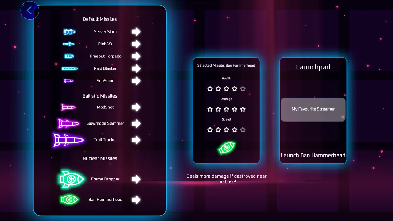 Stream Defense Protocol - Nuclear Missiles Pack Screenshot 0