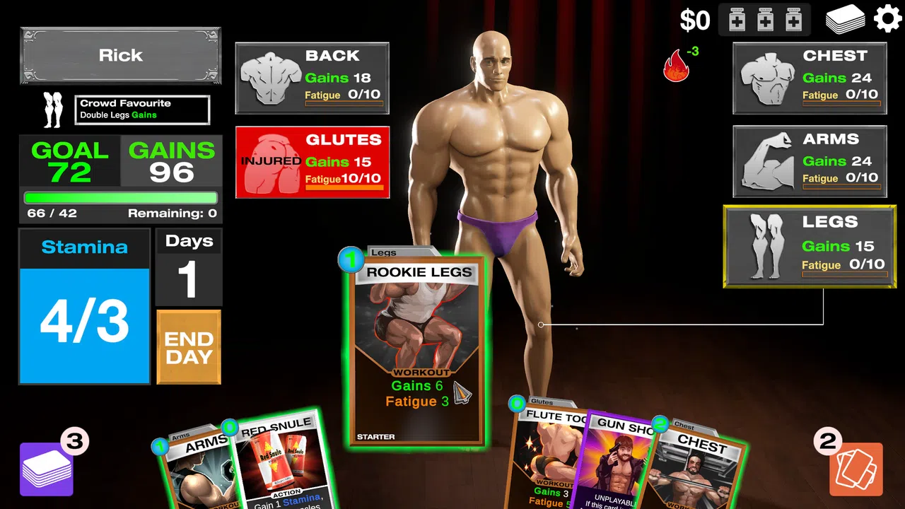 GET YOKED: Extreme Bodybuilding Screenshot 0