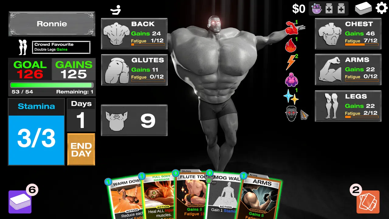 GET YOKED: Extreme Bodybuilding Screenshot 6