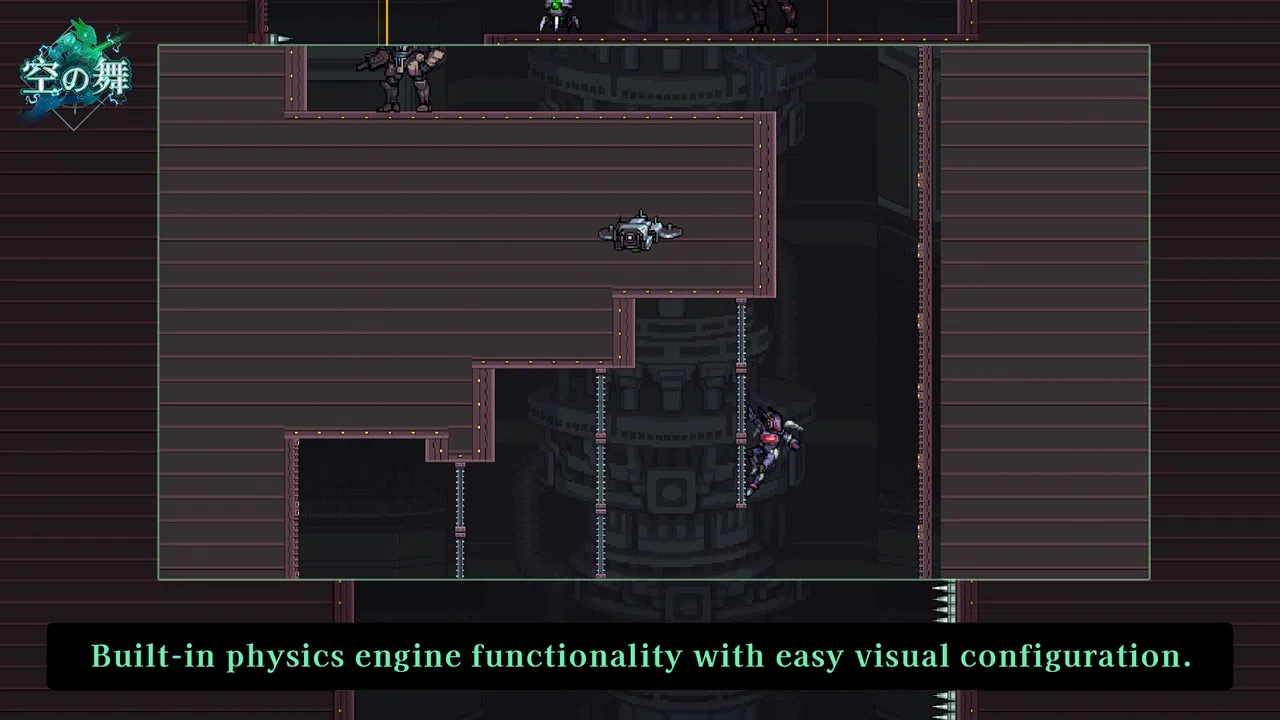 GameCreator - ACT - 空之舞 - Dance of Sky （平台跳跃-银河恶魔城 Platformer-Metroidvania） Screenshot 3