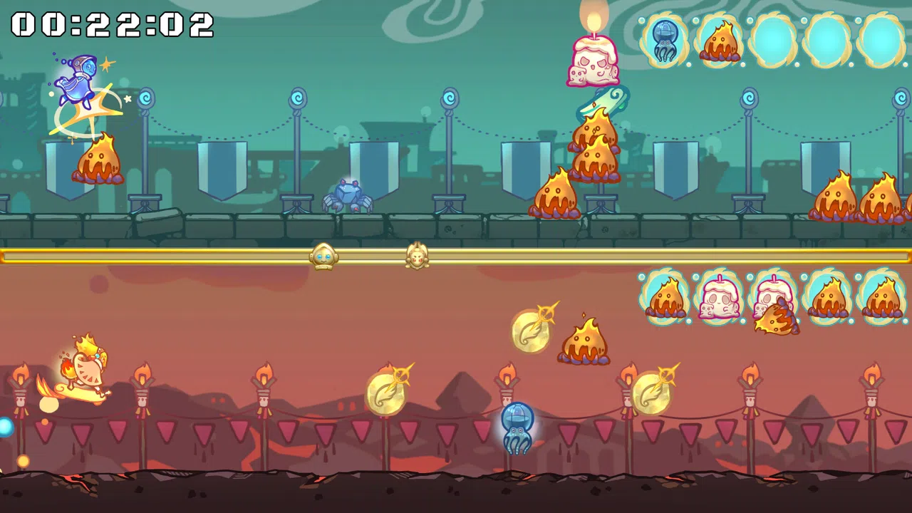 パリィでボーガイ！デュアルランナー！ Screenshot 2