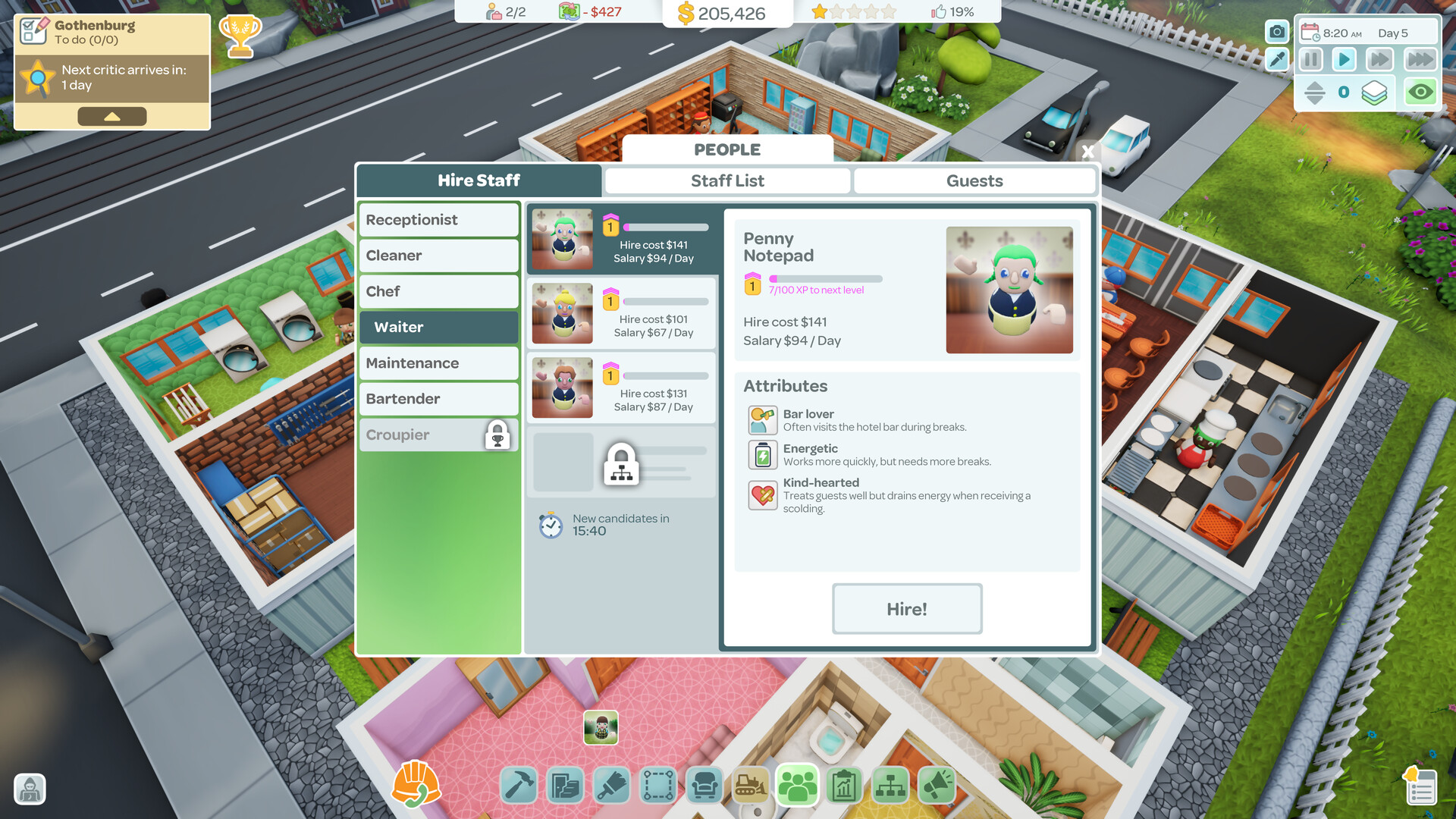 Hotel Architect Screenshot 8
