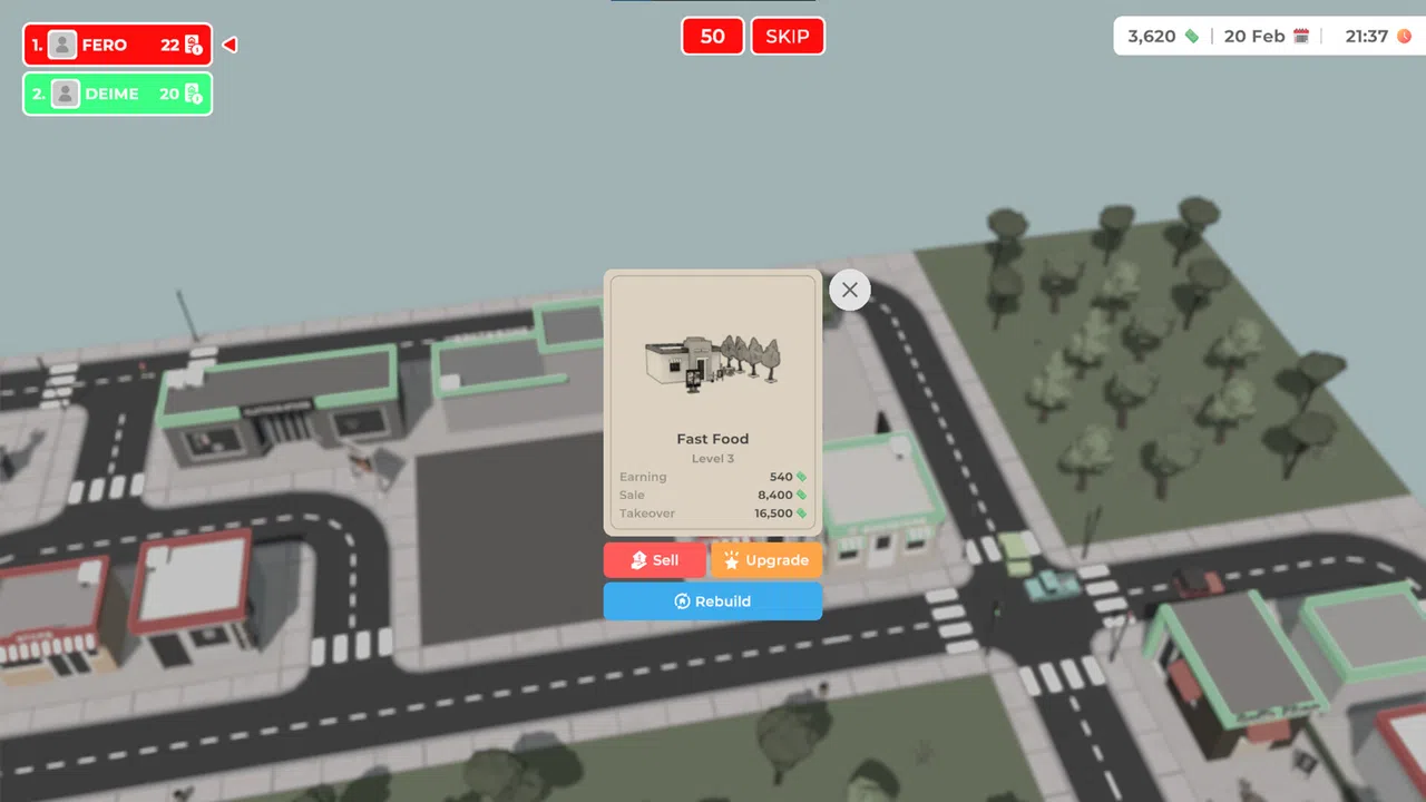 Business Empire - Online Board Game Demo Screenshot 4