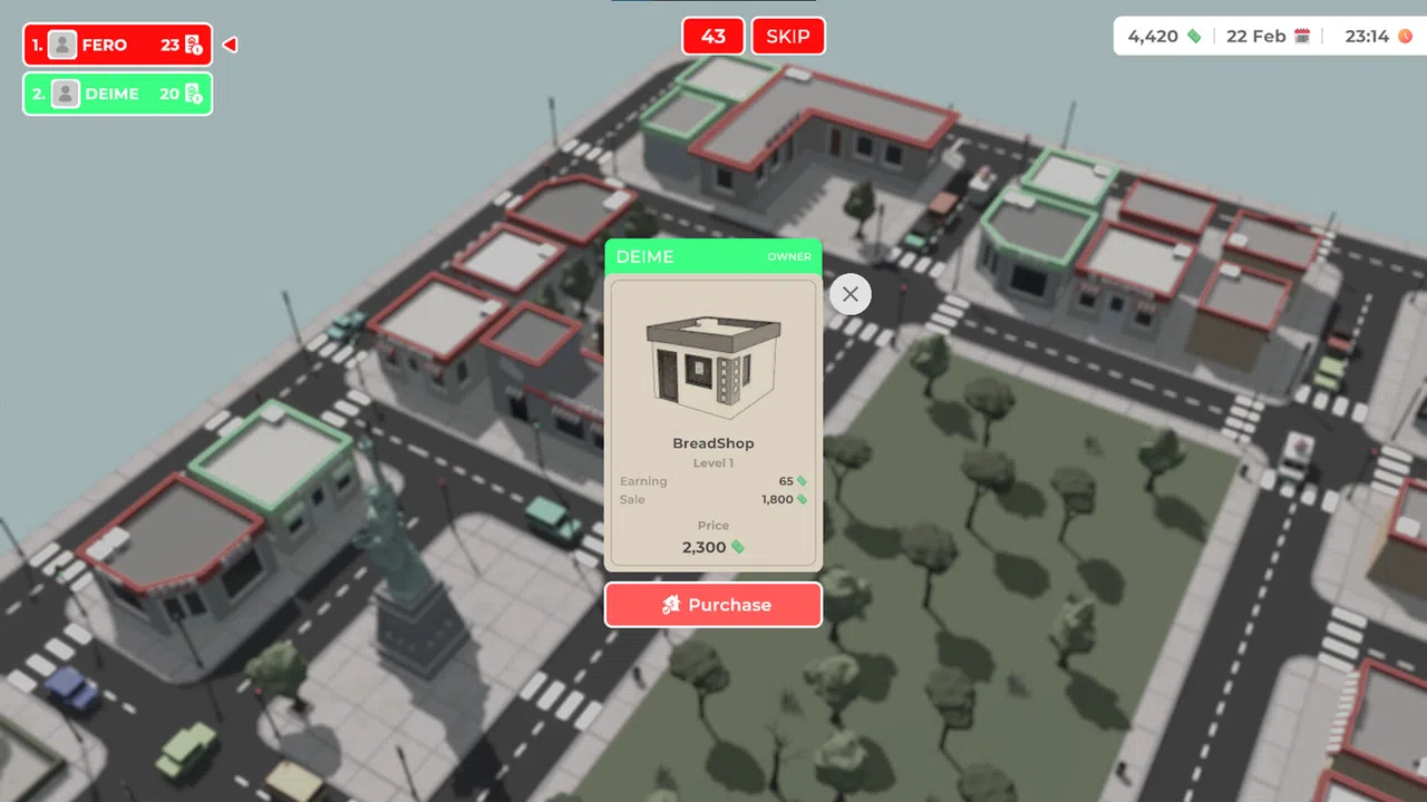 Business Empire - Online Board Game Demo Screenshot 5