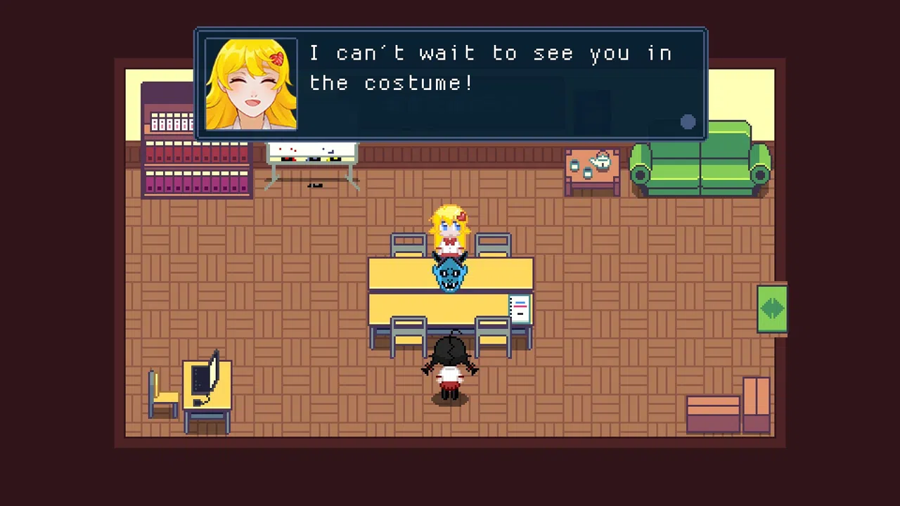 YOKAI GODDESS An Urban Legend Bullet hell Adventure Screenshot 1