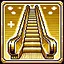 Golden Escalator Ride icon