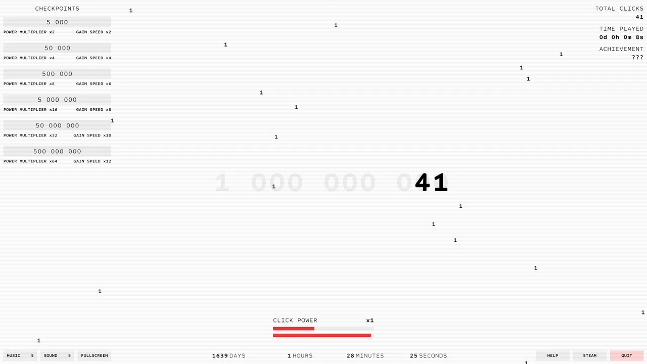 It Takes One Year To Beat This Game Screenshot 0
