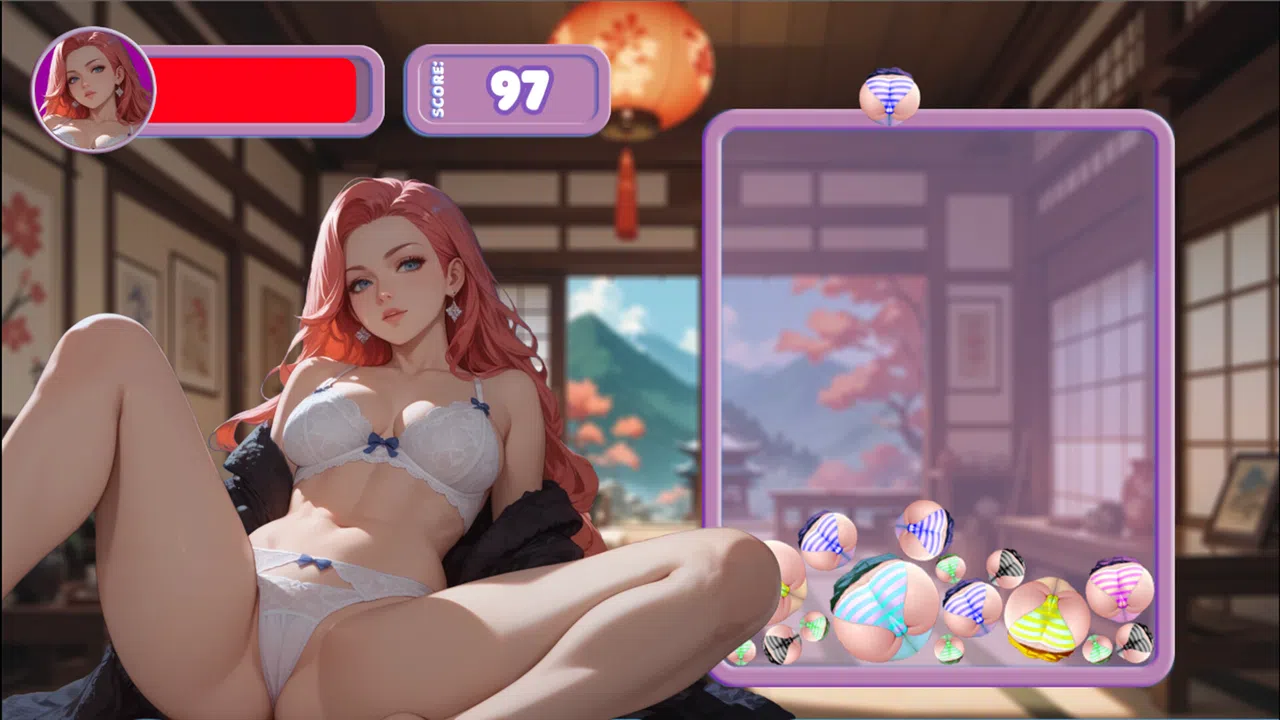 Cute Girl Suika Game - Bouble Screenshot 1