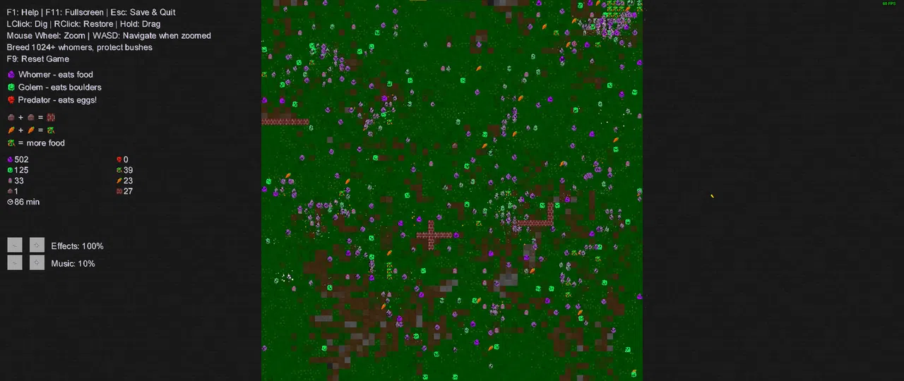 Whomers Ate My Lawn! Screenshot 1