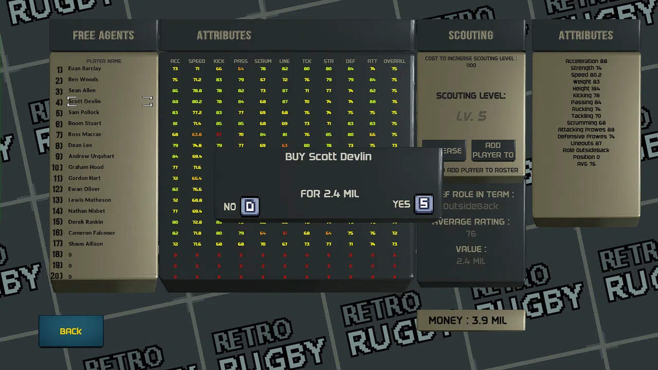 Retro Rugby Screenshot 8