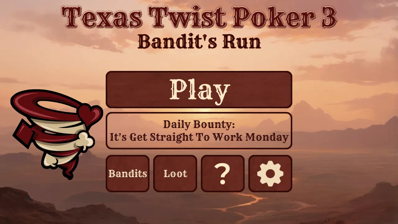 Texas Twist Poker 3 Bandit's Run Screenshot 8