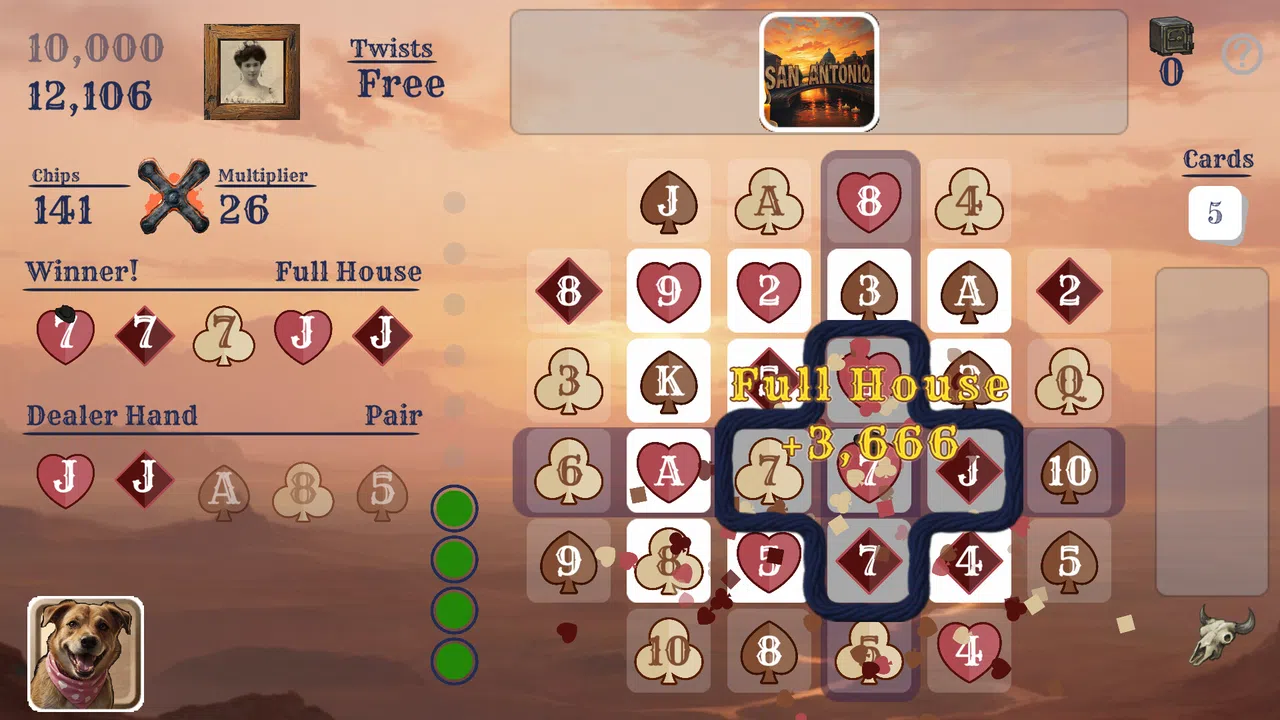 Texas Twist Poker 3 Bandit's Run Screenshot 6
