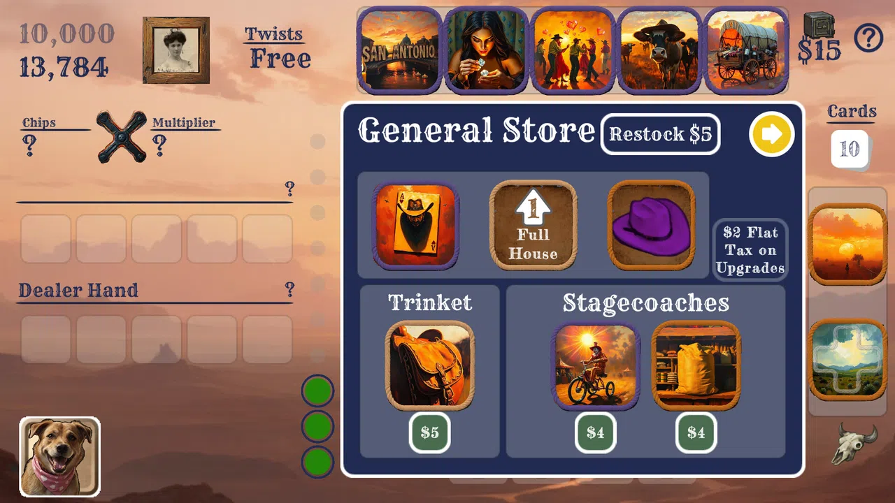 Texas Twist Poker 3 Bandit's Run Screenshot 2