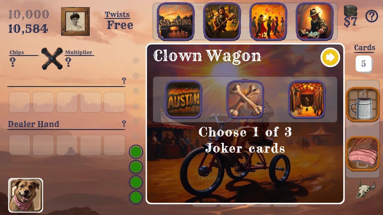 Texas Twist Poker 3 Bandit's Run Screenshot 5