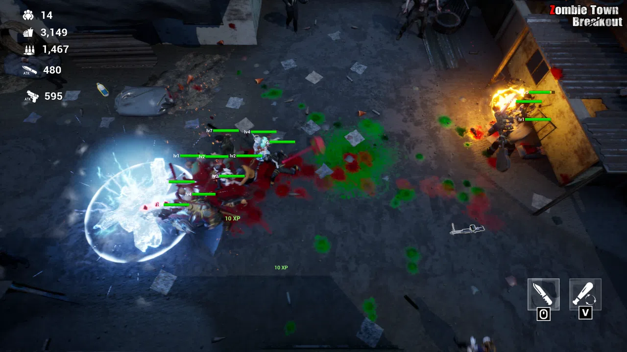 Zombie Town Breakout Screenshot 6
