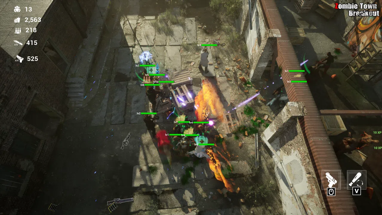 Zombie Town Breakout Screenshot 8