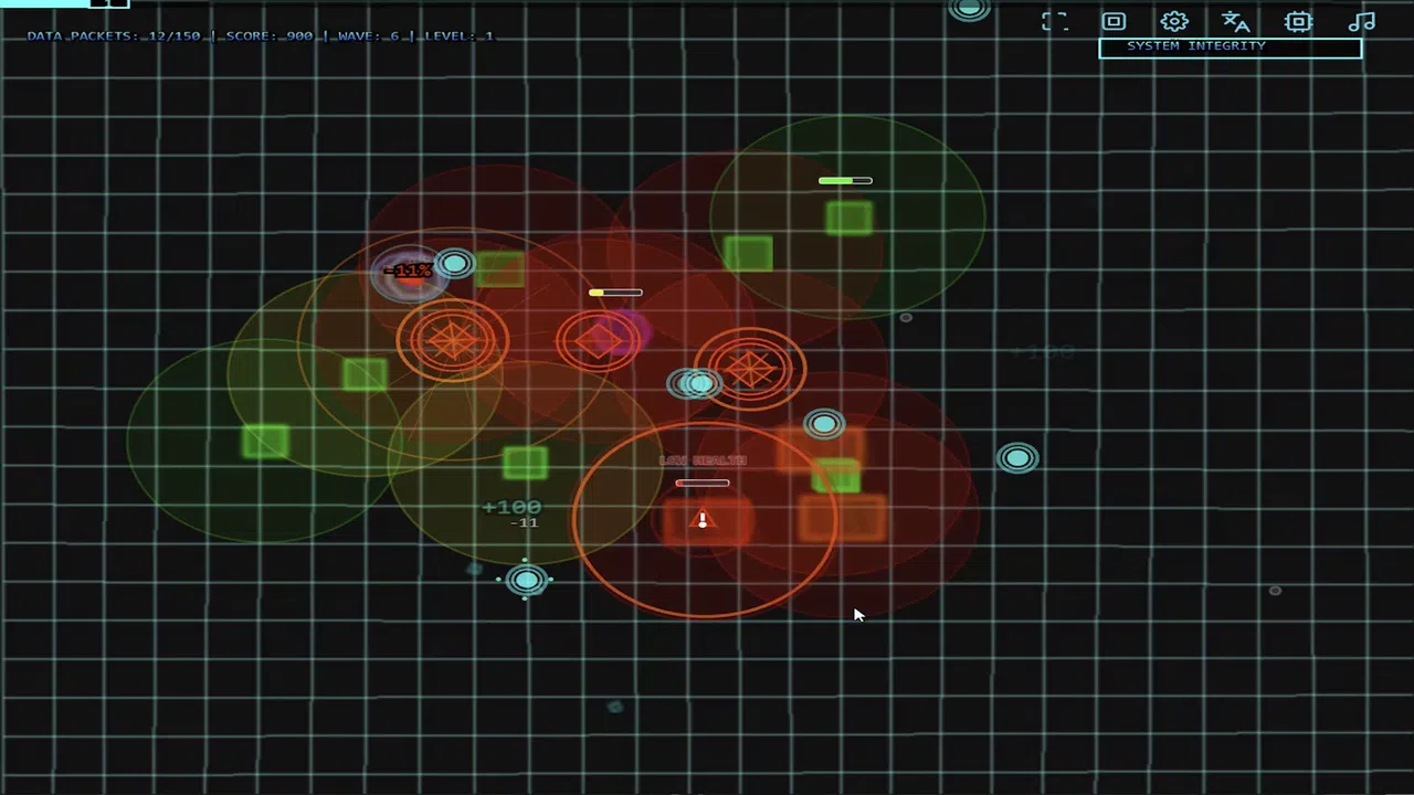 Cyber Sentinel: Bullet Hell Breach Screenshot 0
