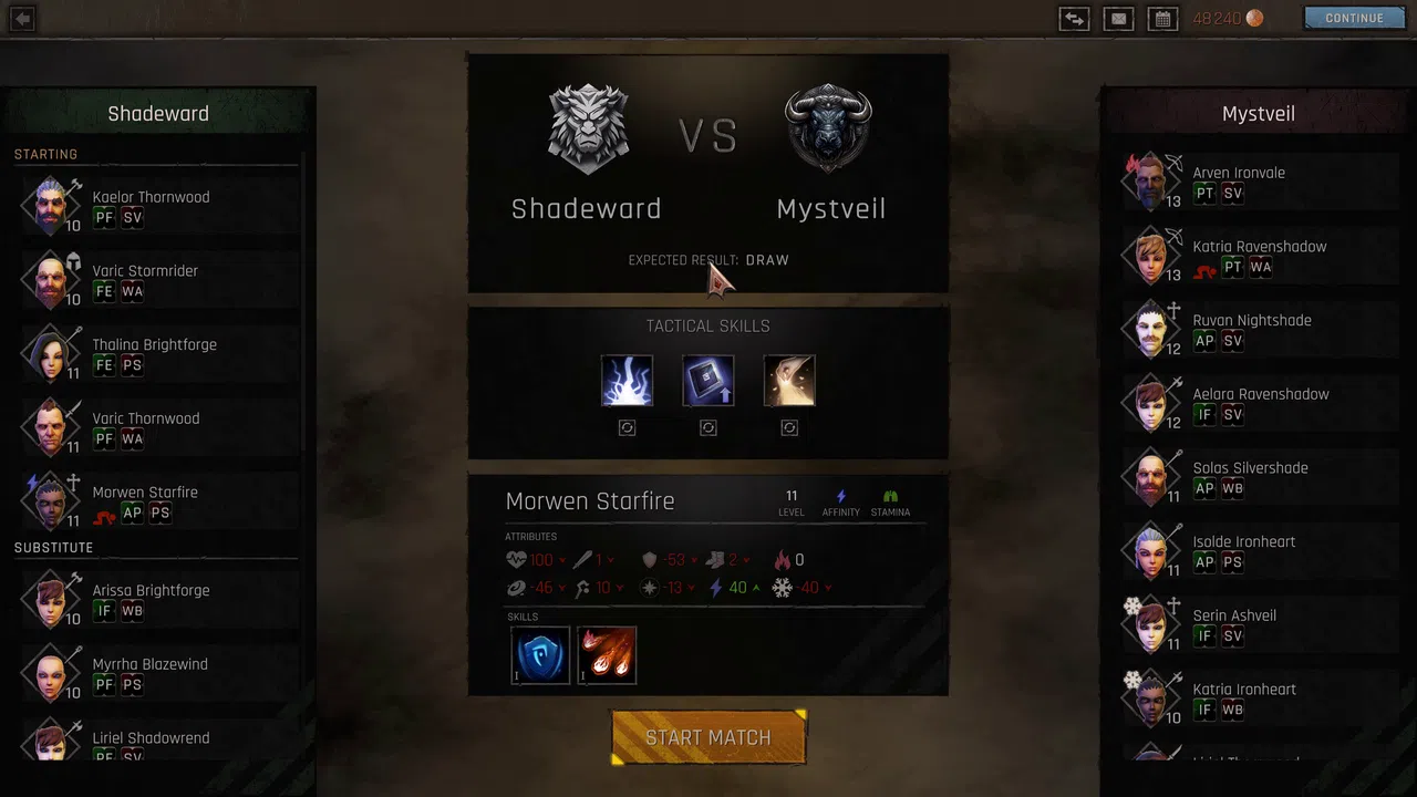 Empyrean League: Hex Tactics Screenshot 1