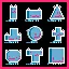 The whole KIT-10-kaboodle icon