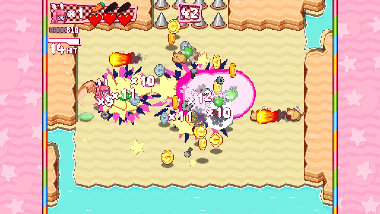 Hyper Bun Buster: Rocket Hammer Action Screenshot 0