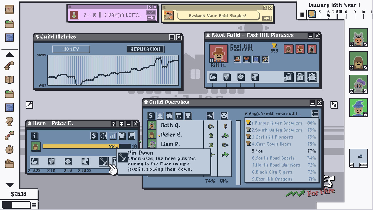 Heroes For Hire - Try It For Free! Screenshot 4
