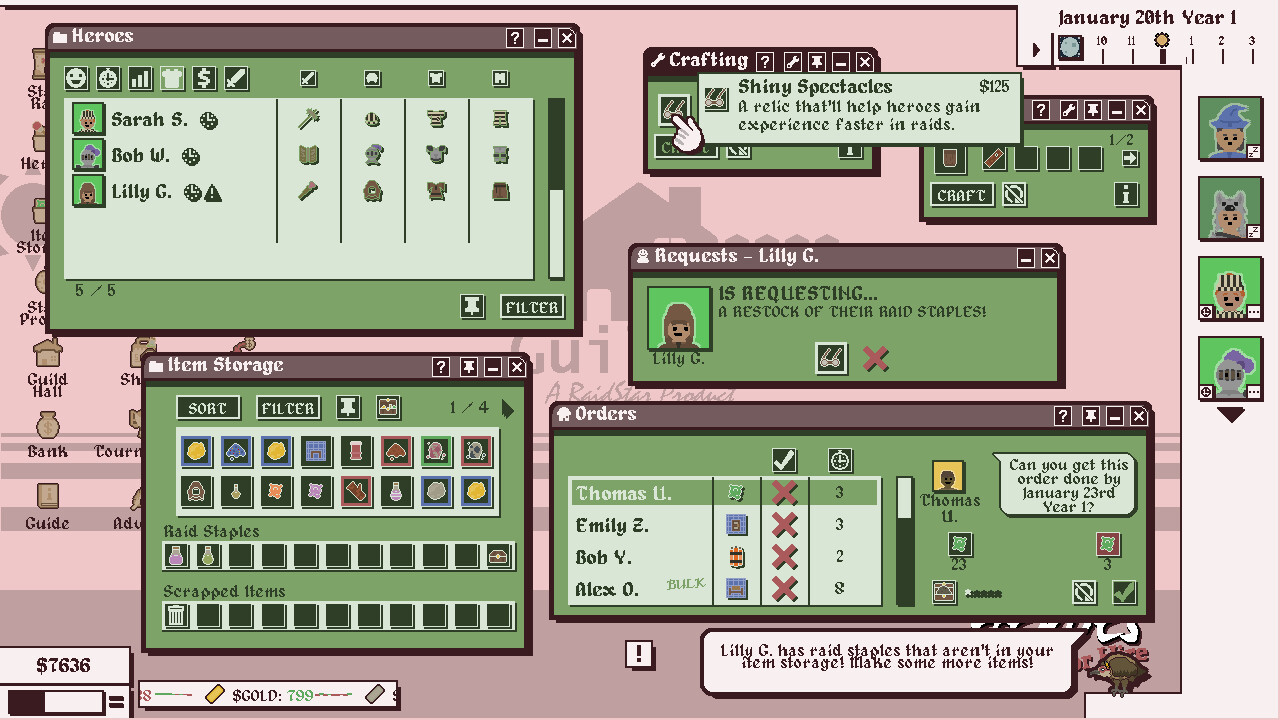 Heroes For Hire - Try It For Free! Screenshot 1