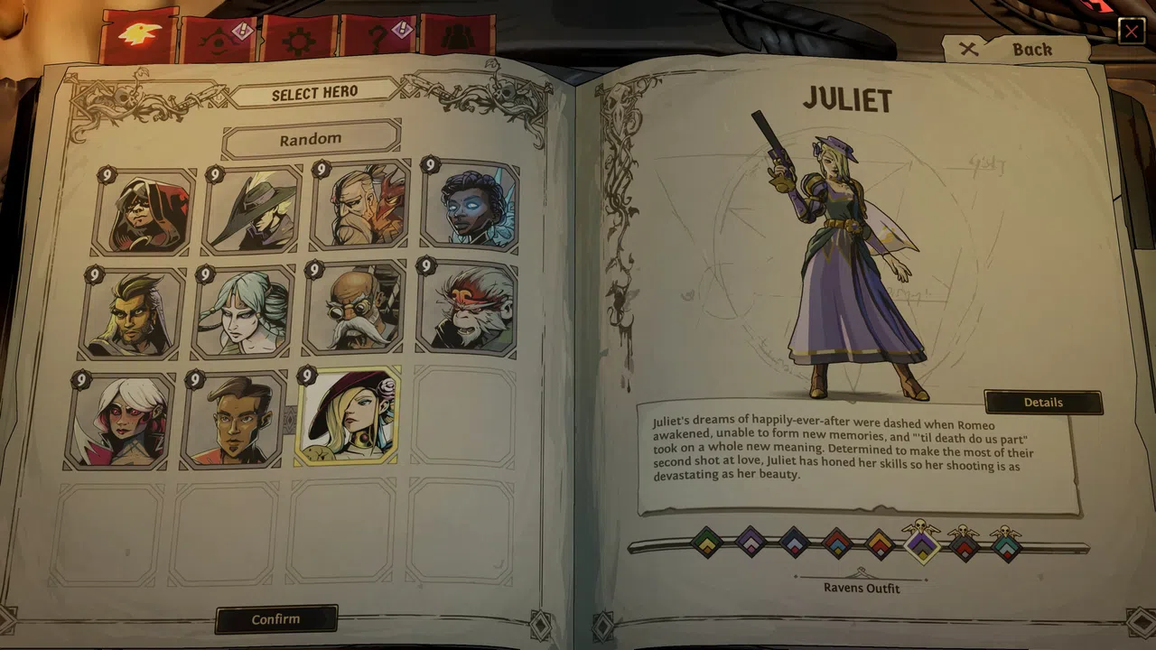 Ravenswatch - Romeo & Juliet Skin Pack Screenshot 4