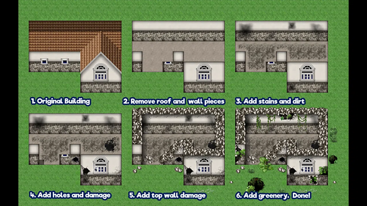 RPG Maker MZ - KR Ruins Kit Screenshot 0
