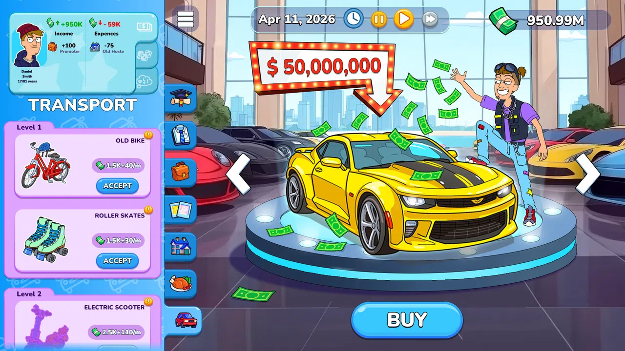 Mr. Billion: Idle Rich Tycoon Screenshot 0