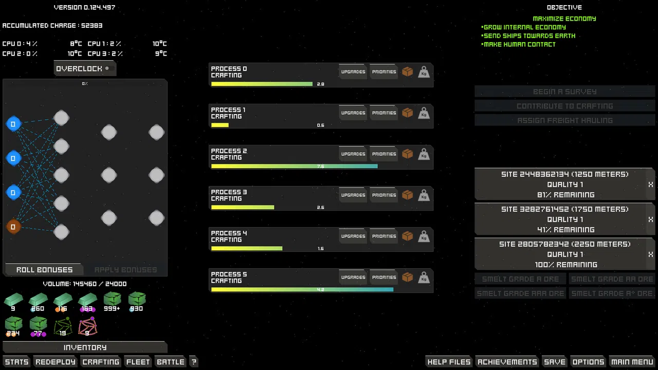Space War Economy Idle Demo Screenshot 0