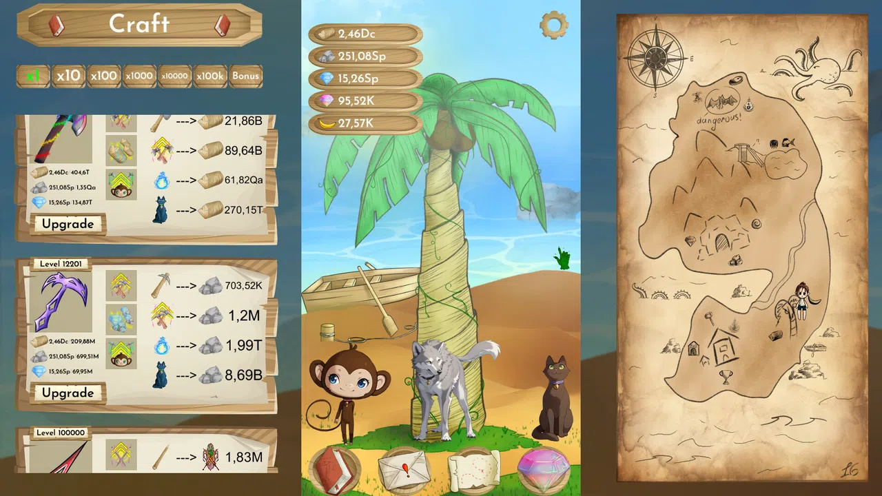Island Clicker – Skin Pack Screenshot 1