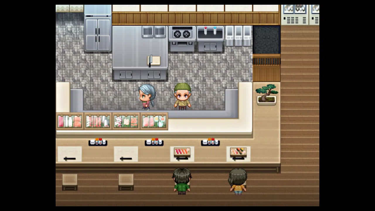 RPG Maker MV - SERIALGAMES LivingGoodCity TILESET Japanese Restaurant SET Screenshot 0