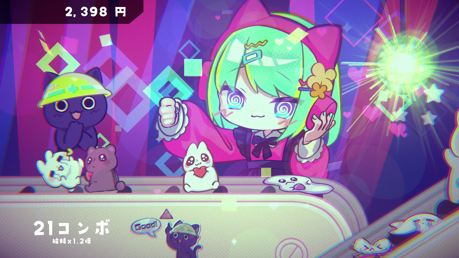 Kimekyawa♥GenkaiBeat-chan!! Screenshot 1